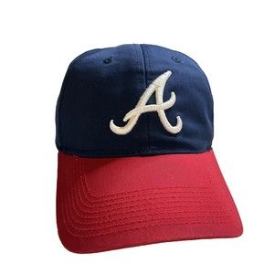 Vintage Atlanta Braves MLB Genuine Officially Licensed Strapback Ball Cap Hat